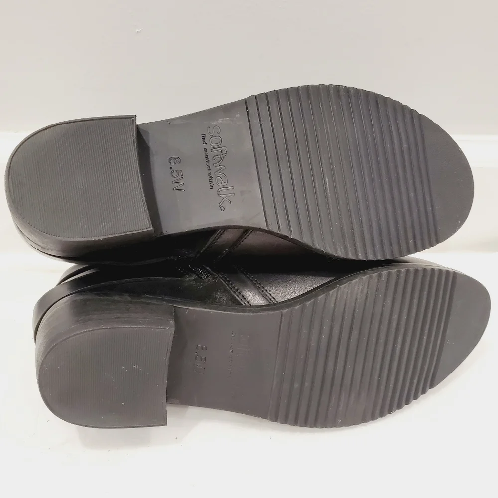 NEW SoftWalk Raleigh Bootie Black